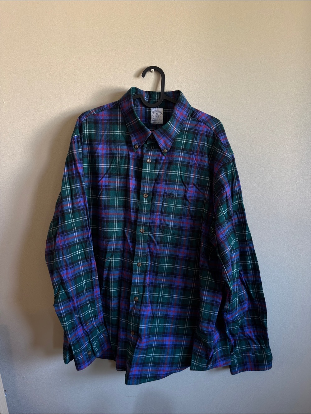 Brooks Brothers Plaid Button-Down Shirt